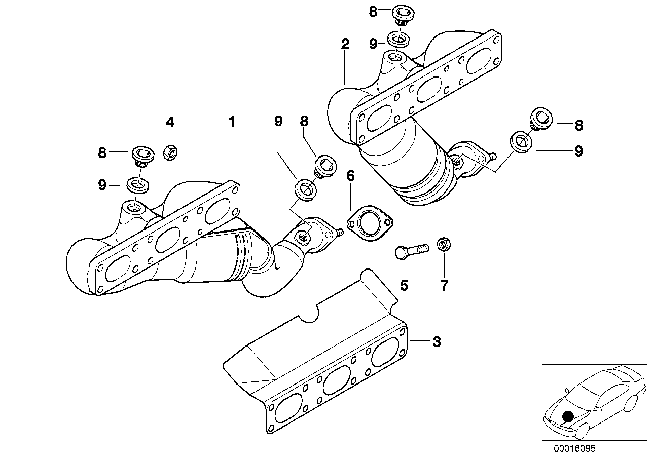 BMW 11627503936 - Катализатор vvparts.bg