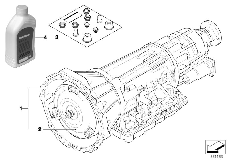 BMW 83 22 9 407 858 - Масло за автоматична предавателна кутия vvparts.bg