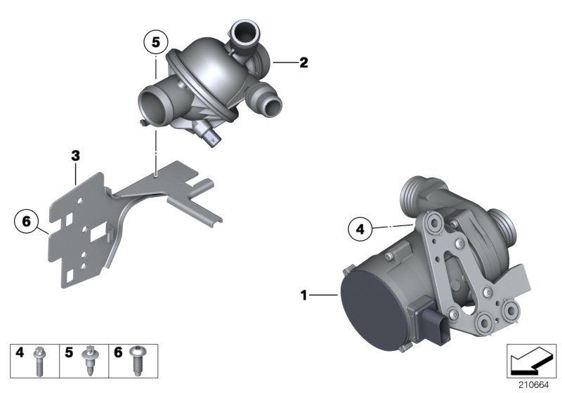 BMW 11 51 7 583 836 - Водна помпа vvparts.bg