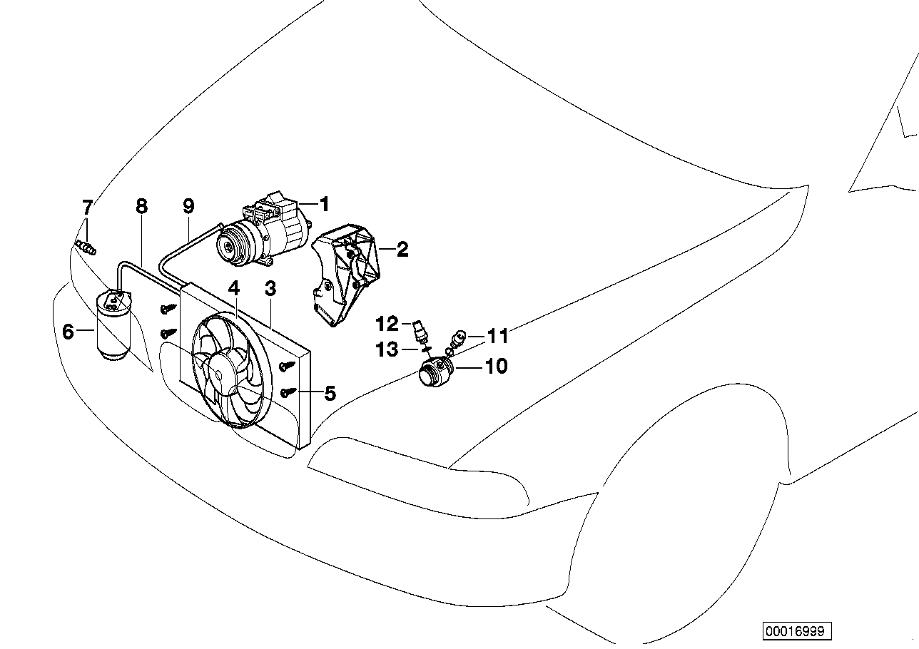 BMW 64551727376 - Пистов ремък vvparts.bg