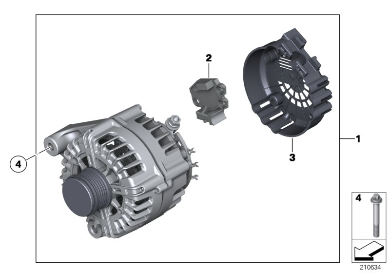 BMW 12318578609 - Генератор vvparts.bg