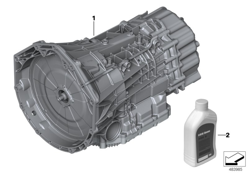 BMW 83222446673 - Масло за автоматична предавателна кутия vvparts.bg