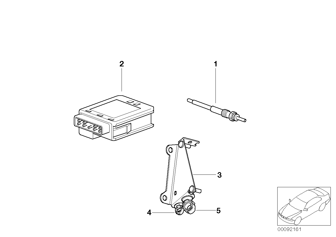 Mini 12 23 7 786 869 - Подгревна свещ vvparts.bg