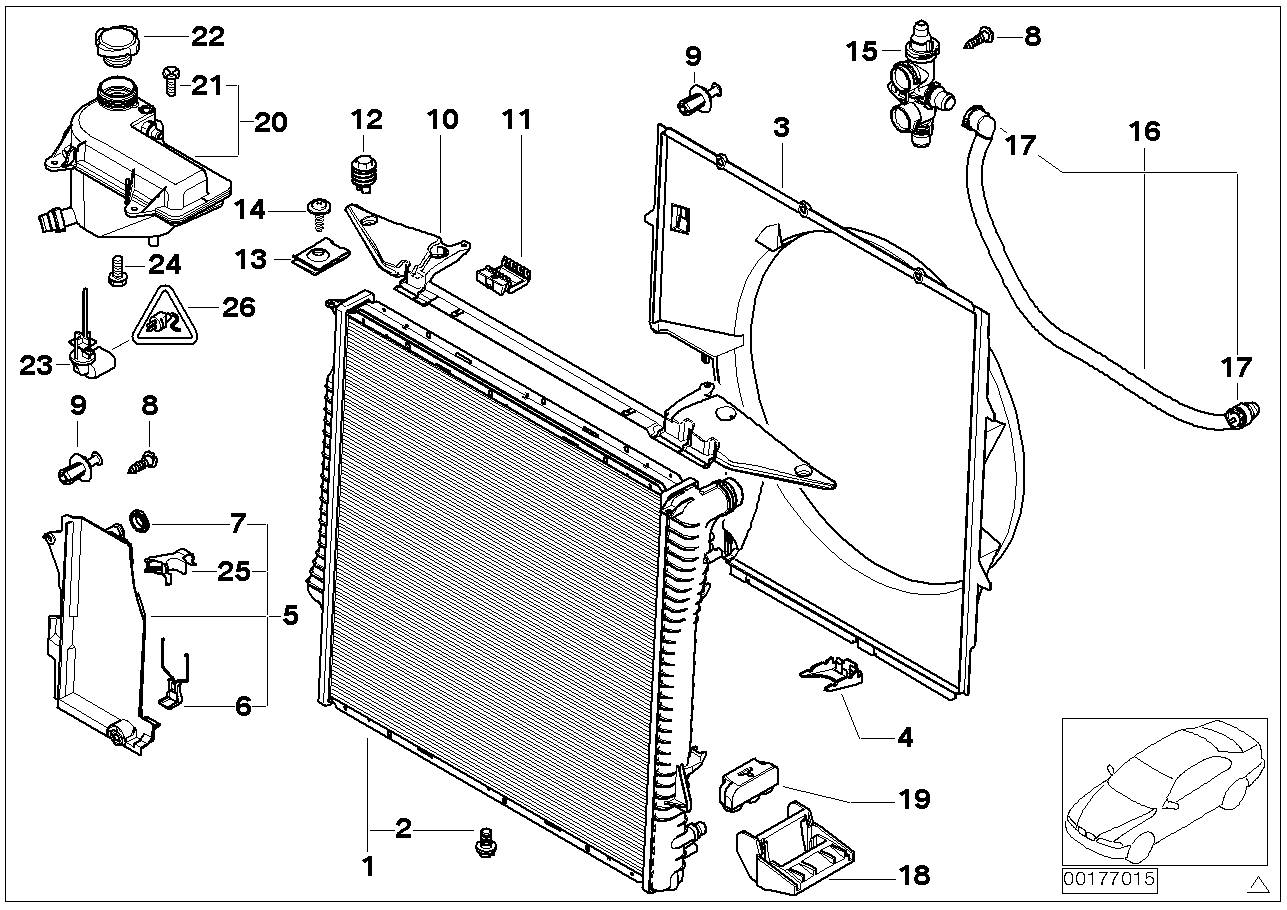 BMW 17 13 7 553 919 - Датчик, ниво на охладителната течност vvparts.bg