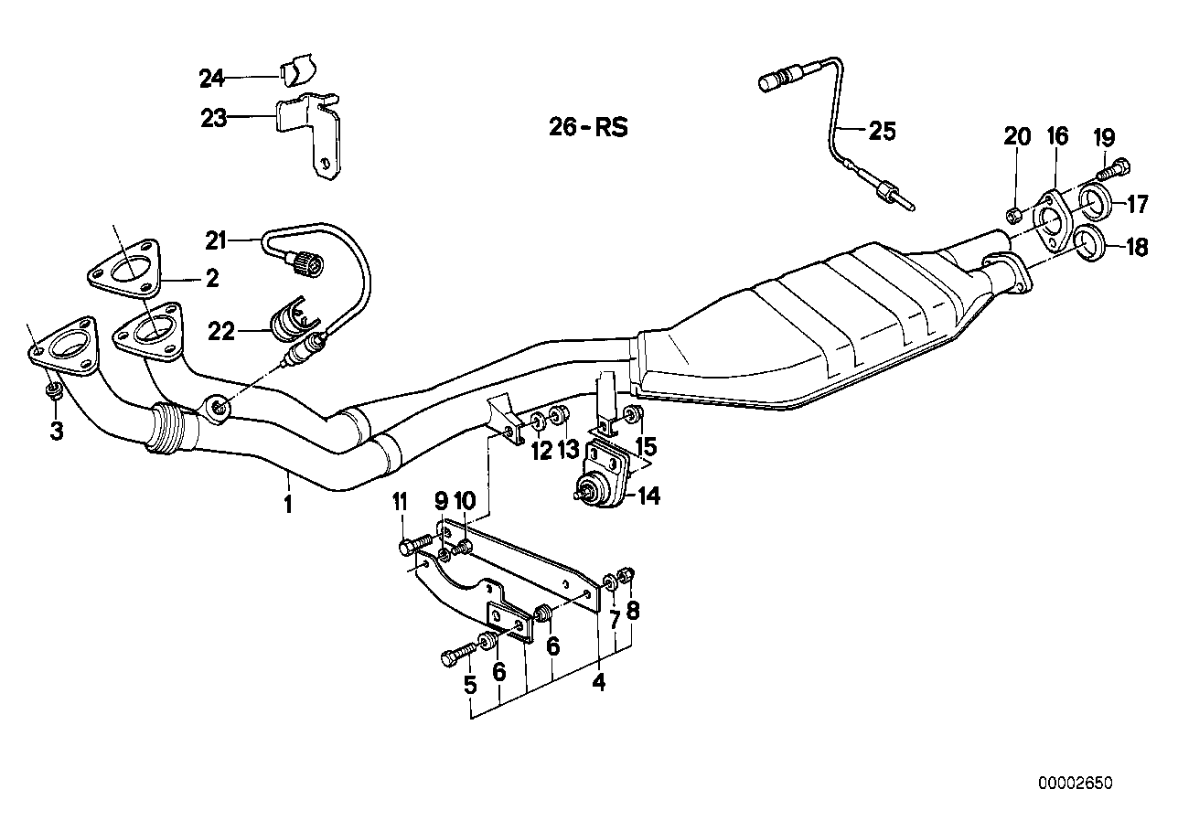 BMW 11 78 1730 007 - Ламбда-сонда vvparts.bg