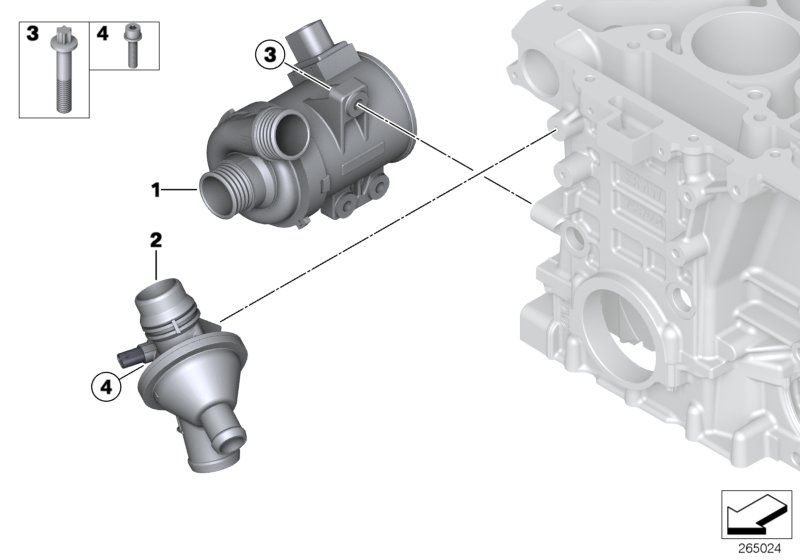 BMW 1153 8 635 689 - Термостат, охладителна течност vvparts.bg