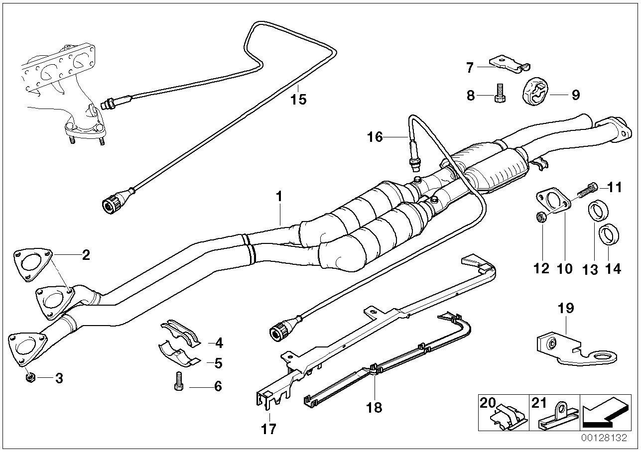 BMW 11 78 1 427 884 - Ламбда-сонда vvparts.bg