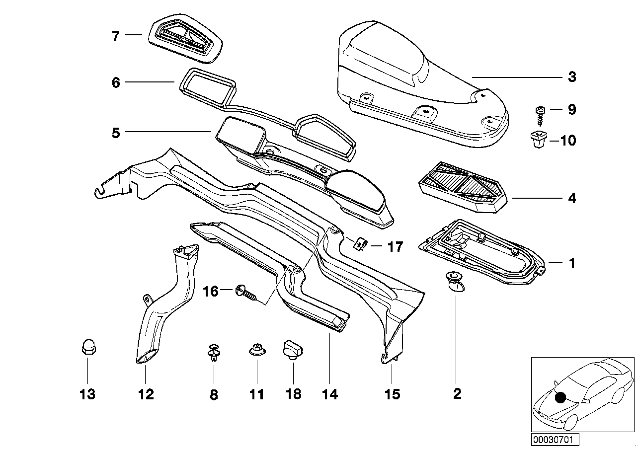 Alpina 64319069926 - Филтър купе (поленов филтър) vvparts.bg