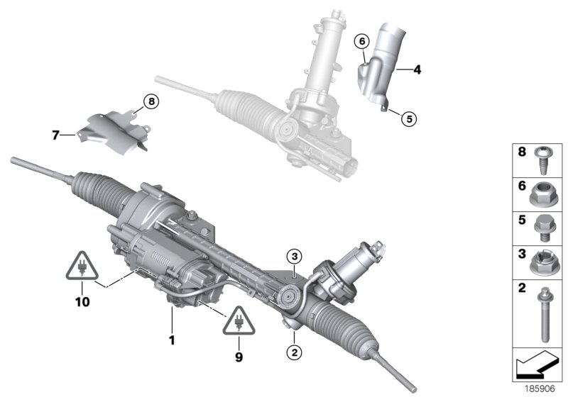 BMW 32 10 6 793 457 - Кормилна кутия vvparts.bg