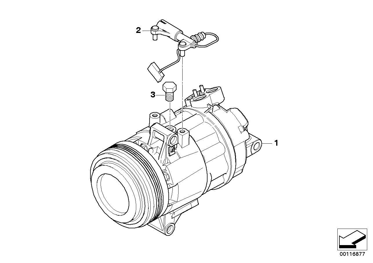 BMW 64529158038 - Компресор, климатизация vvparts.bg