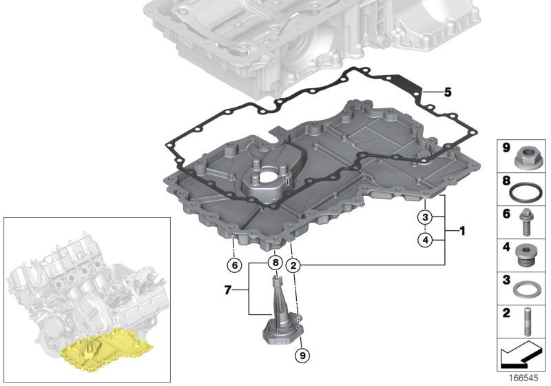 BMW 11 13 7 566 803 - Хидравличен филтър, автоматична предавателна кутия vvparts.bg