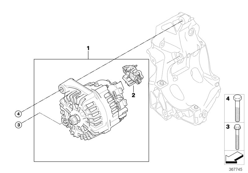 Mini 12 31 7 802 619 - Ремъчна шайба, генератор vvparts.bg