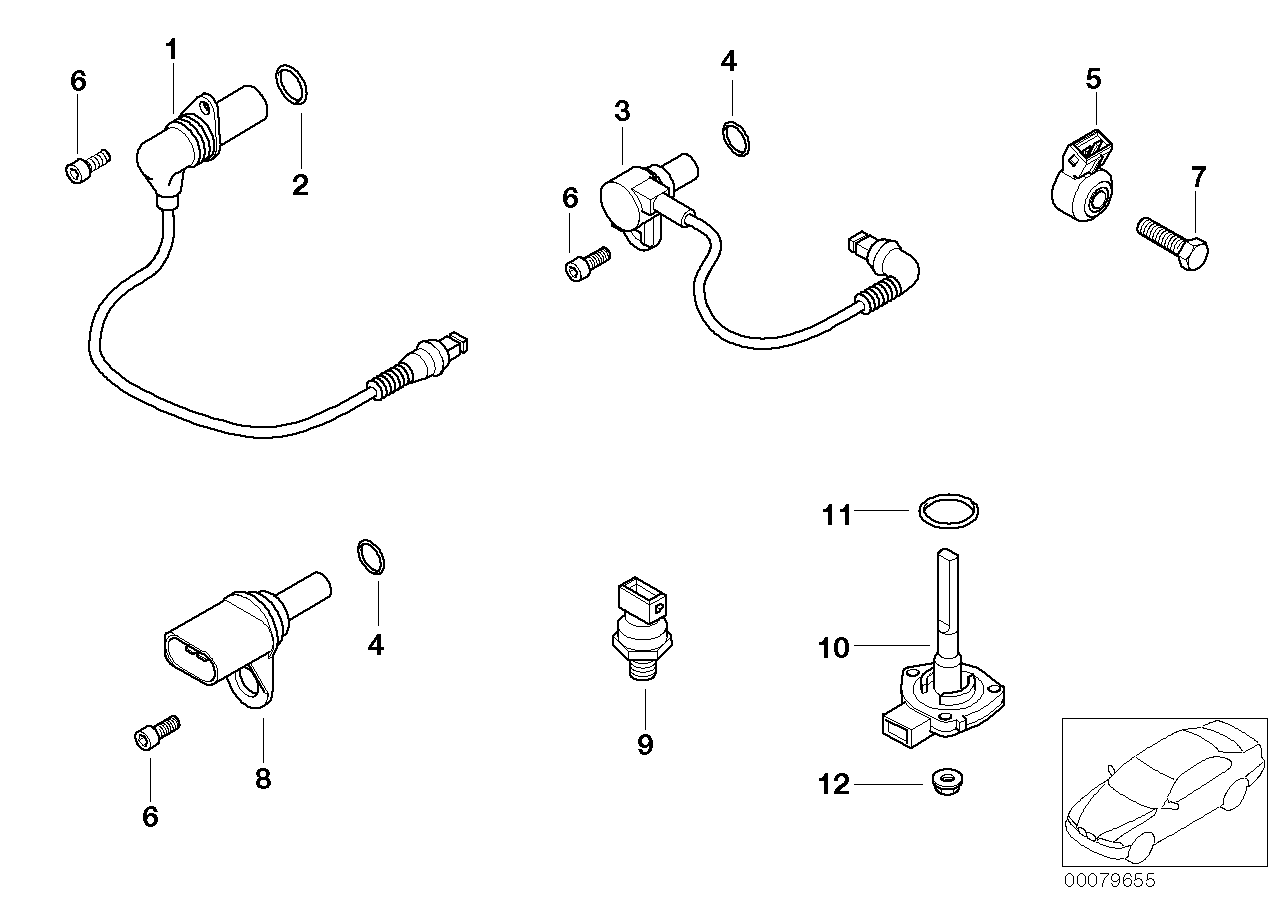 BMW 12 14 7 830 788 - Ping Sensor vvparts.bg