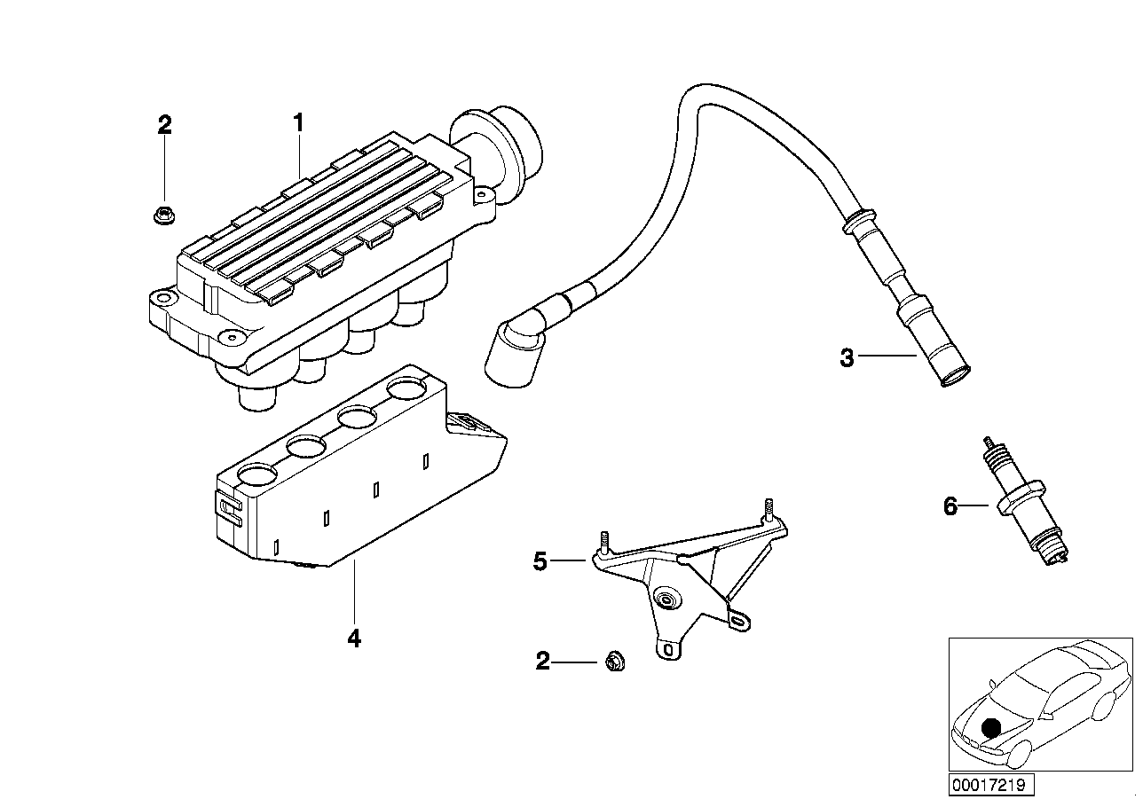 BMW 12 12 1 709 206 - Комплект запалителеи кабели vvparts.bg