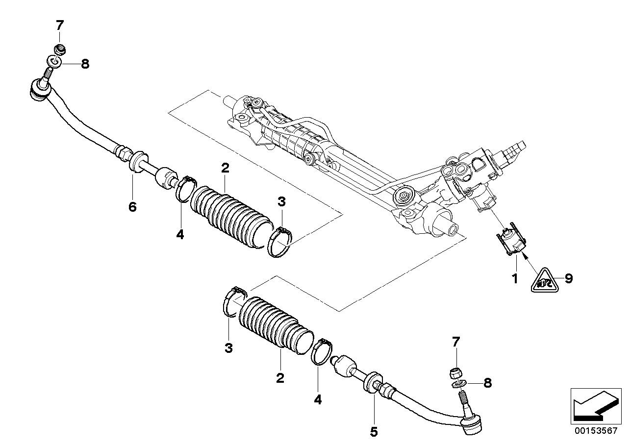 Alpina 32111094673 - Аксиален шарнирен накрайник, напречна кормилна щанга vvparts.bg