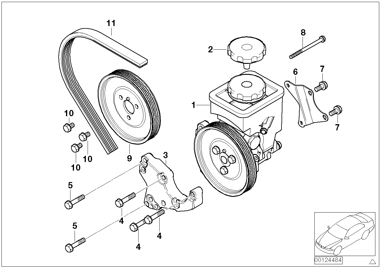 BMW 32 41 6 756 930 - Хидравлична помпа, кормилно управление vvparts.bg