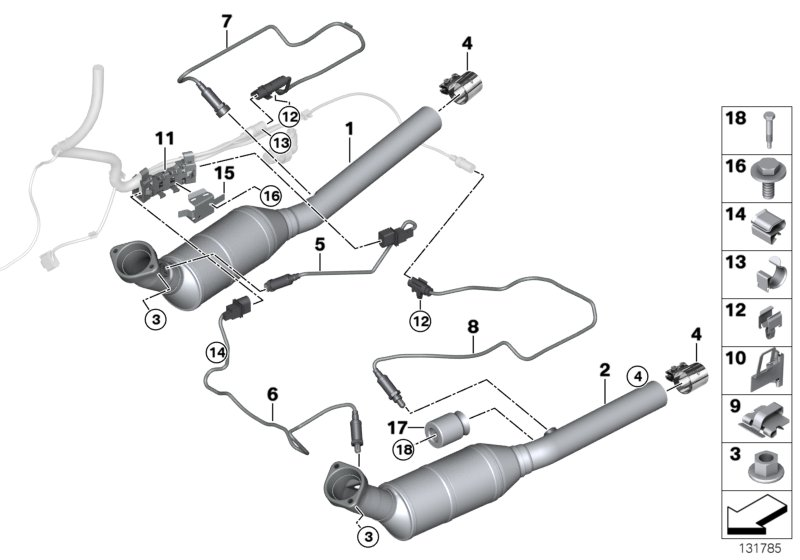 Mini 11 78 7 506 539 - Ламбда-сонда vvparts.bg