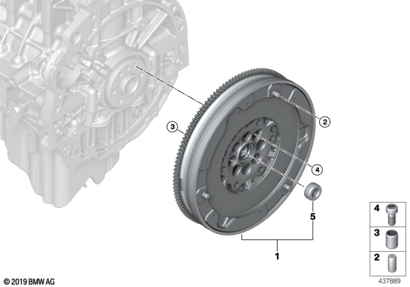 BMW 21 20 7 573 785 - Маховик vvparts.bg