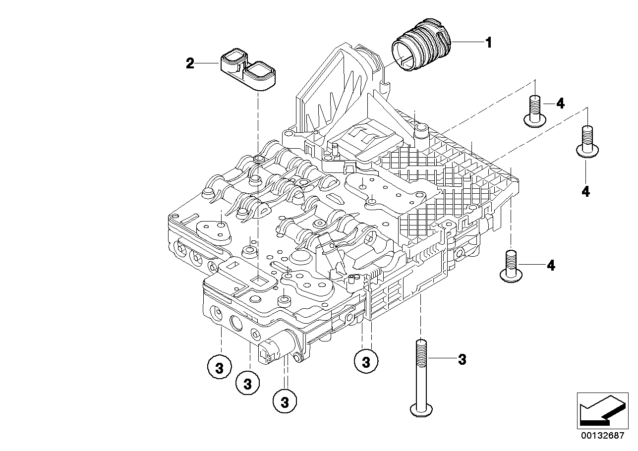 BMW 24 34 7 588 759 - Гарнитура, автоматична предавателна кутия vvparts.bg