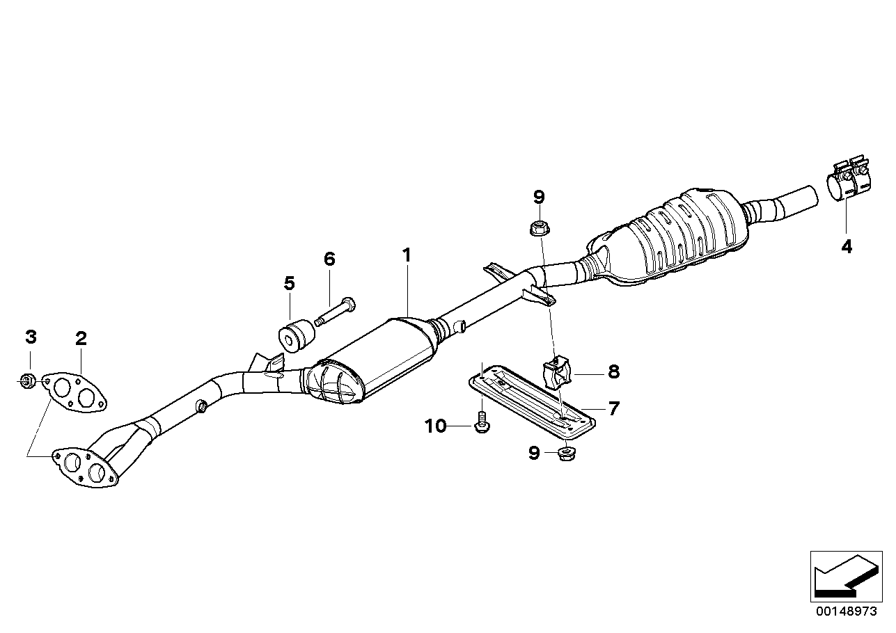 BMW 18 30 1 737 774 - Гайка vvparts.bg