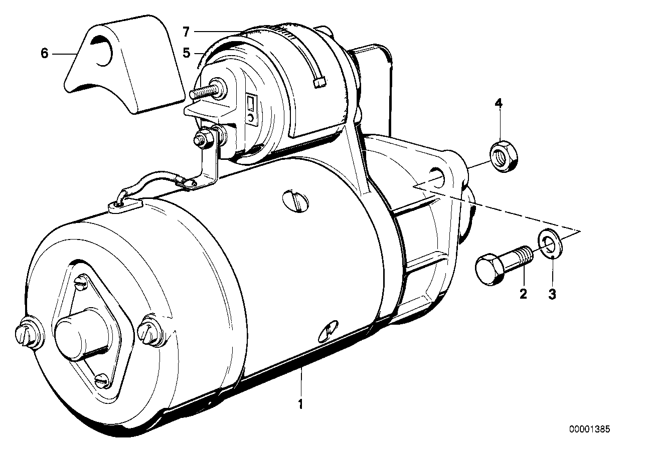 BMW 12 41 1 711 403 - Стартер vvparts.bg