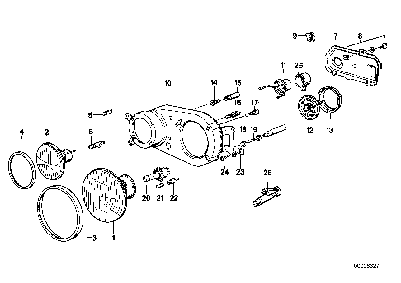 Mini 6312 1 354 619 - Крушка с нагреваема жичка, главни фарове vvparts.bg