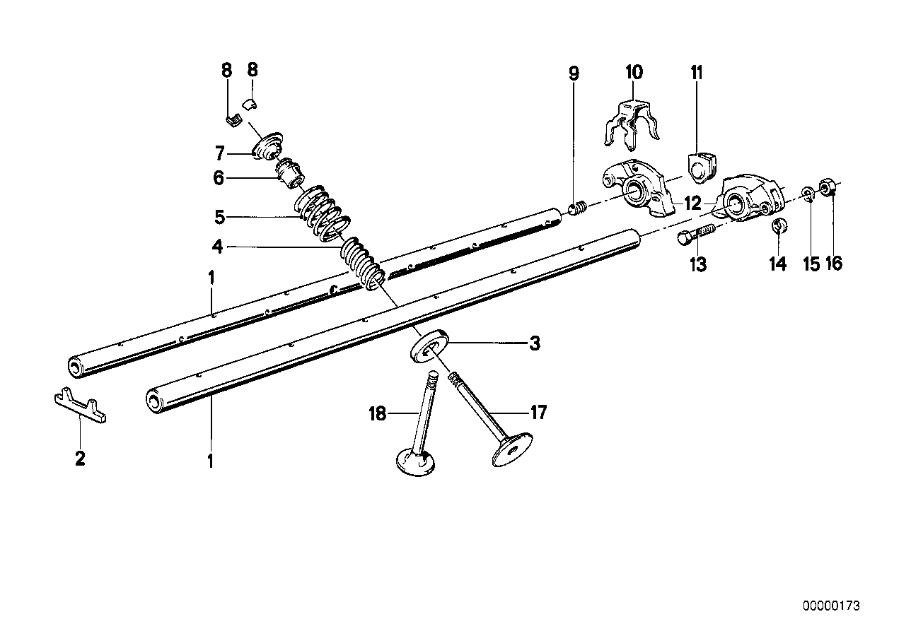 VW 11349059172 - Комплект гумички, стъбло на клапана vvparts.bg