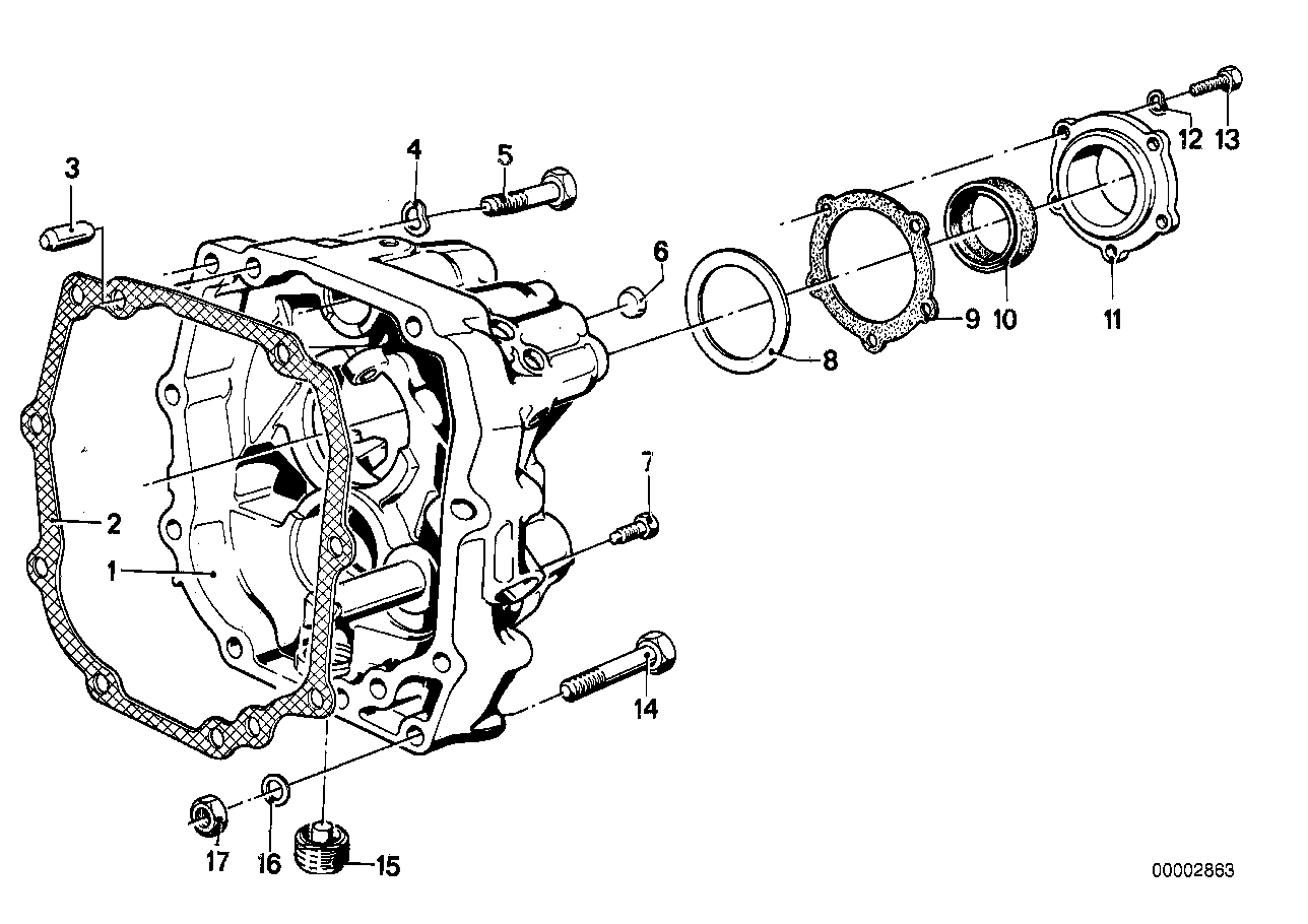 BMW 23 12 1 205 340 - Семеринг, ръчна трансмисия vvparts.bg