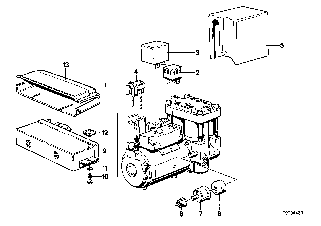 BMW 34 51 1 154 228 - Реле, къси светлини vvparts.bg