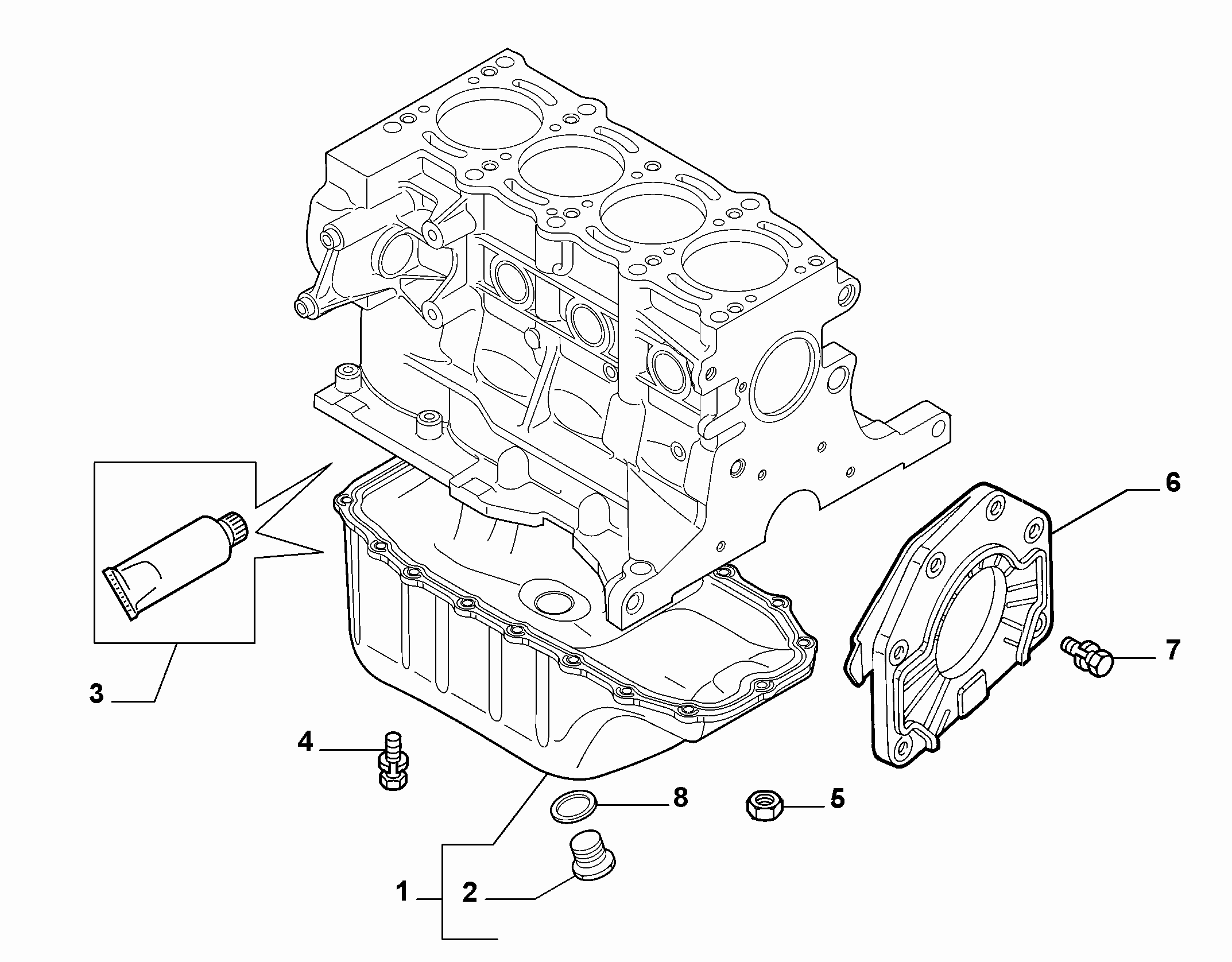 Alfa Romeo 10261060 - Уплътнителен пръстен, пробка за източване на маслото vvparts.bg