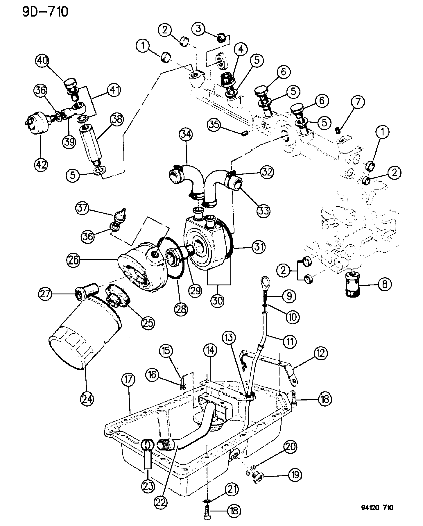 Jeep 472 0364 - Маслен филтър vvparts.bg