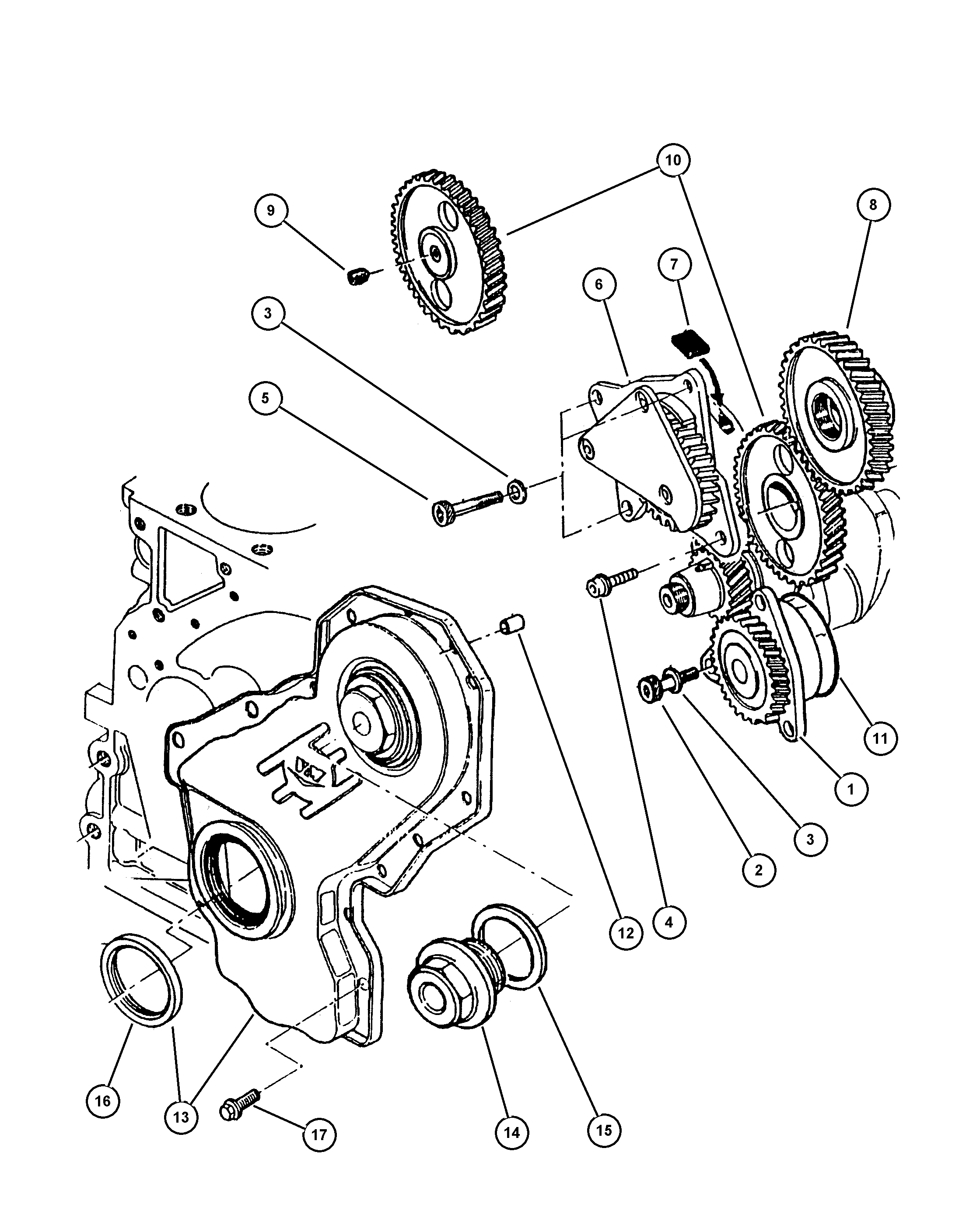 Alfa Romeo 5010 856AA - Семеринг, колянов вал vvparts.bg