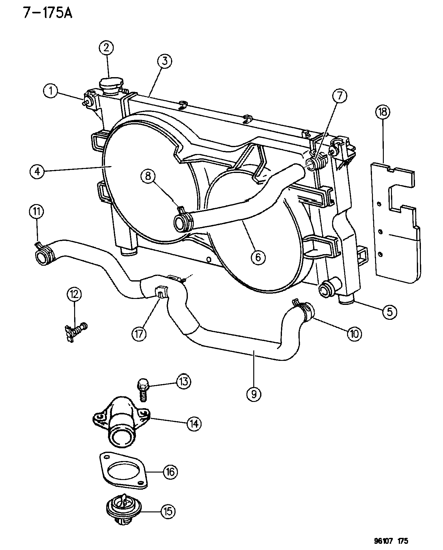 Dodge 457 3560 - Термостат, охладителна течност vvparts.bg