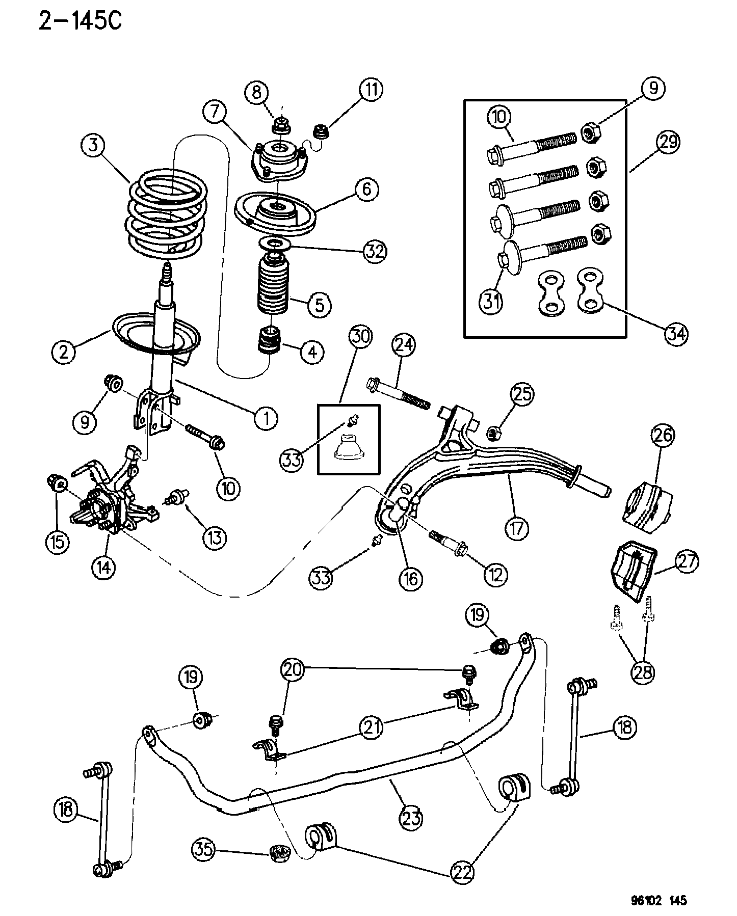 Chrysler 469 4747 - Шарнири vvparts.bg