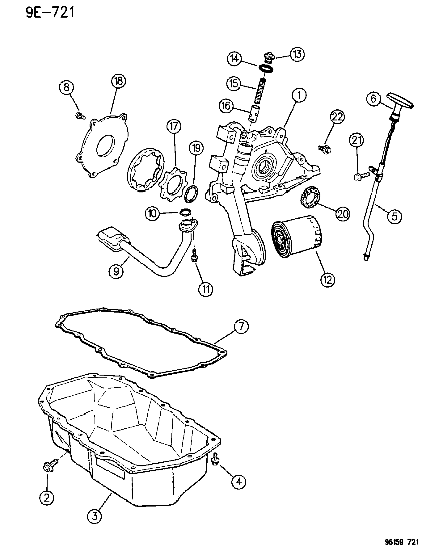 Chrysler 650 4018 - Болтова пробка, маслен картер vvparts.bg