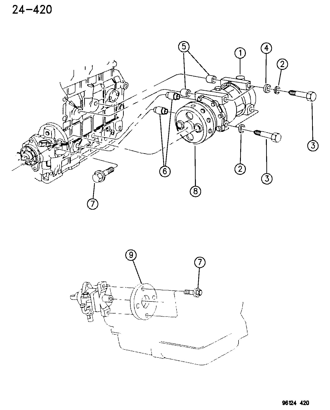 Dodge 4 677 344 - Компресор, климатизация vvparts.bg