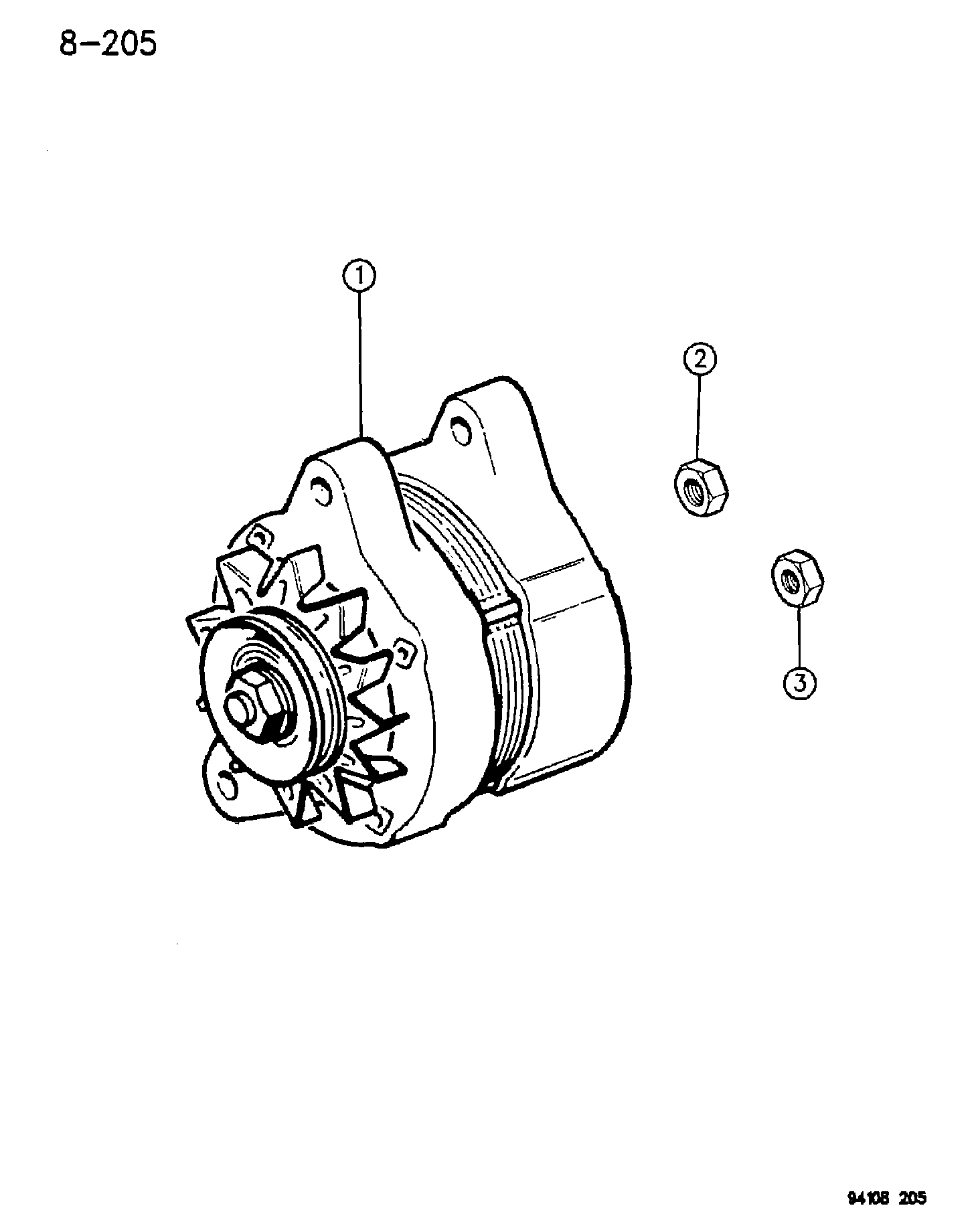 Chrysler 52 340 31 - Генератор vvparts.bg