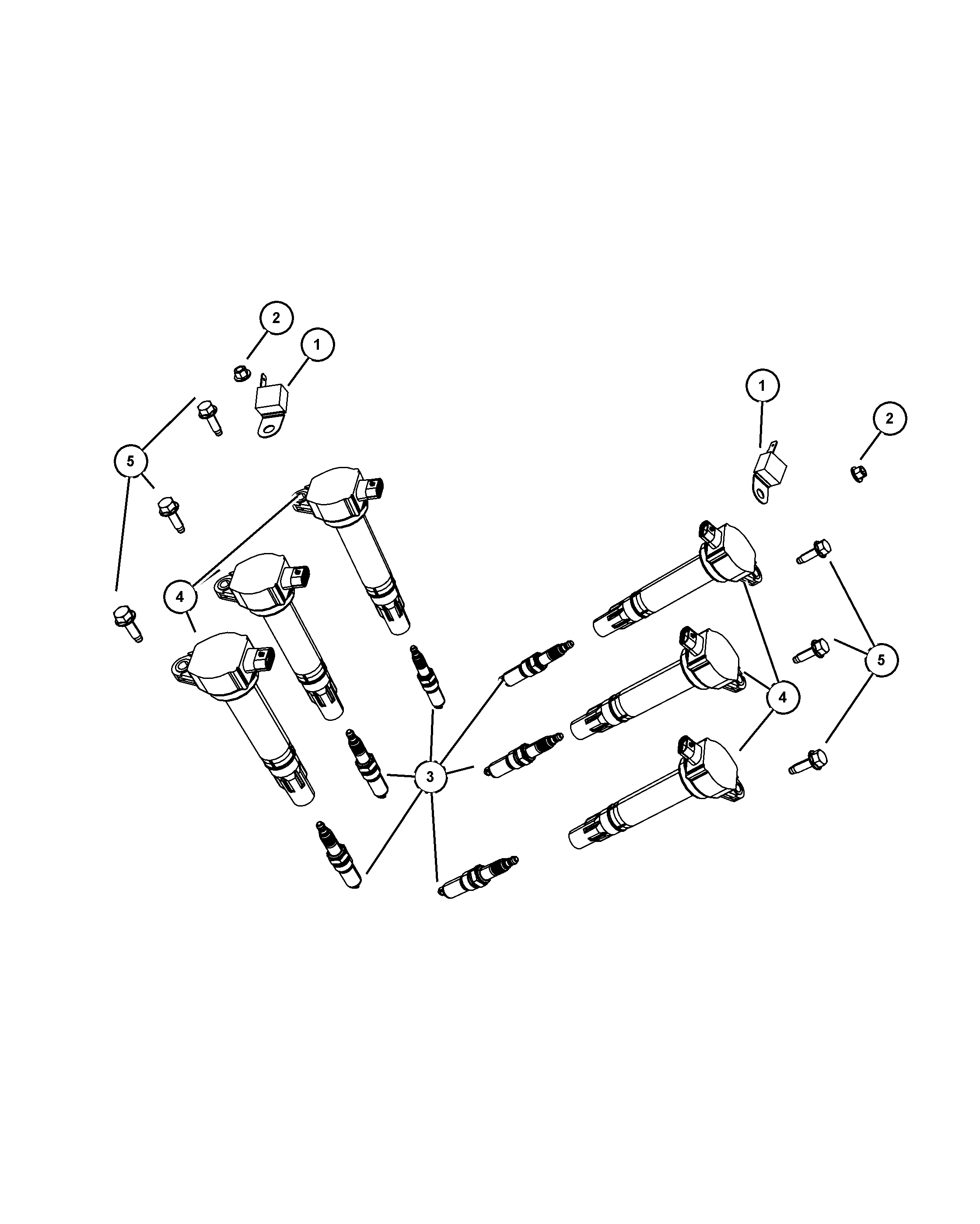 Jeep 4606 869AB - Запалителна бобина vvparts.bg