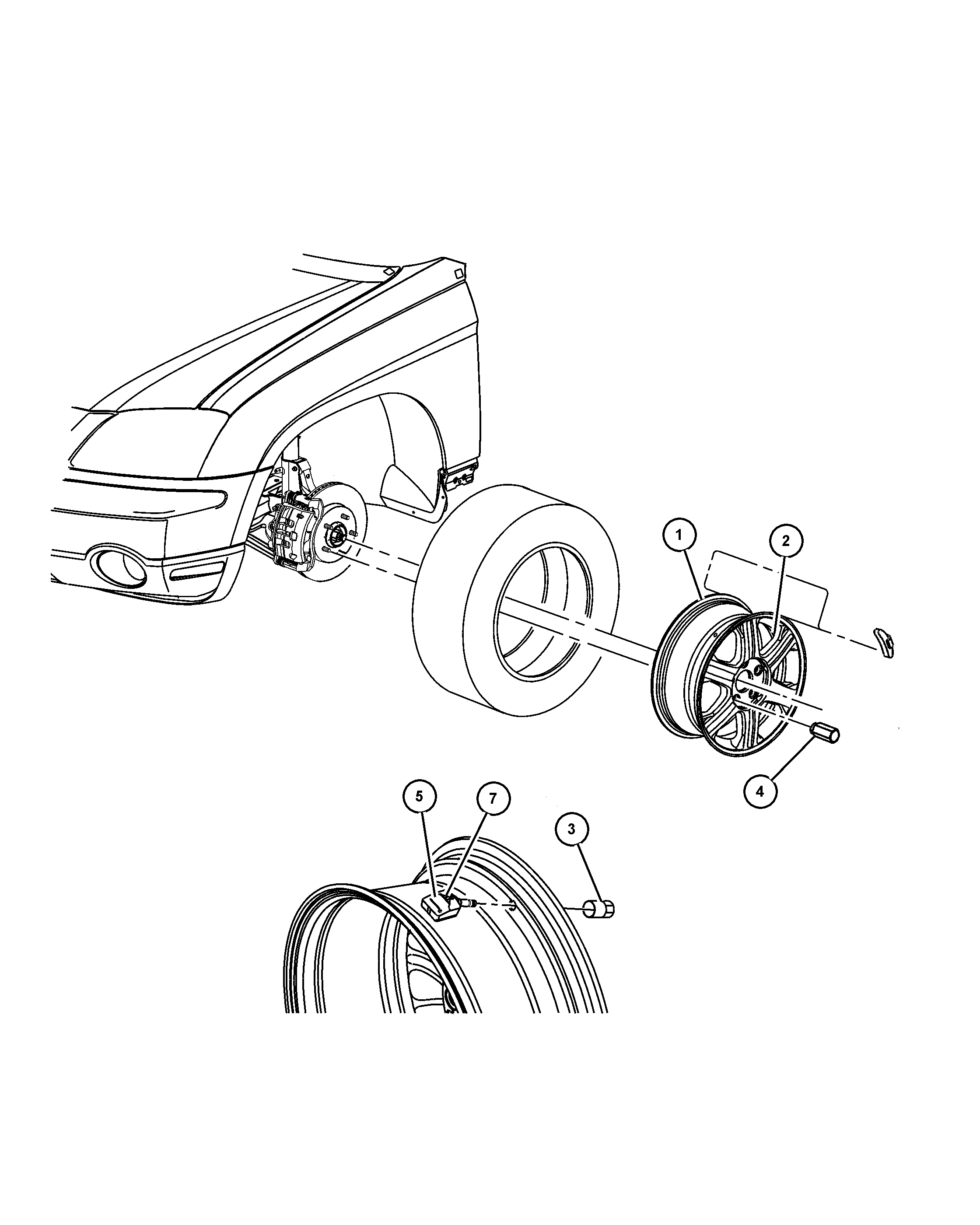 ISUZU 52088 990AC - Датчик на колелото, контролна система за налягане в гумите vvparts.bg