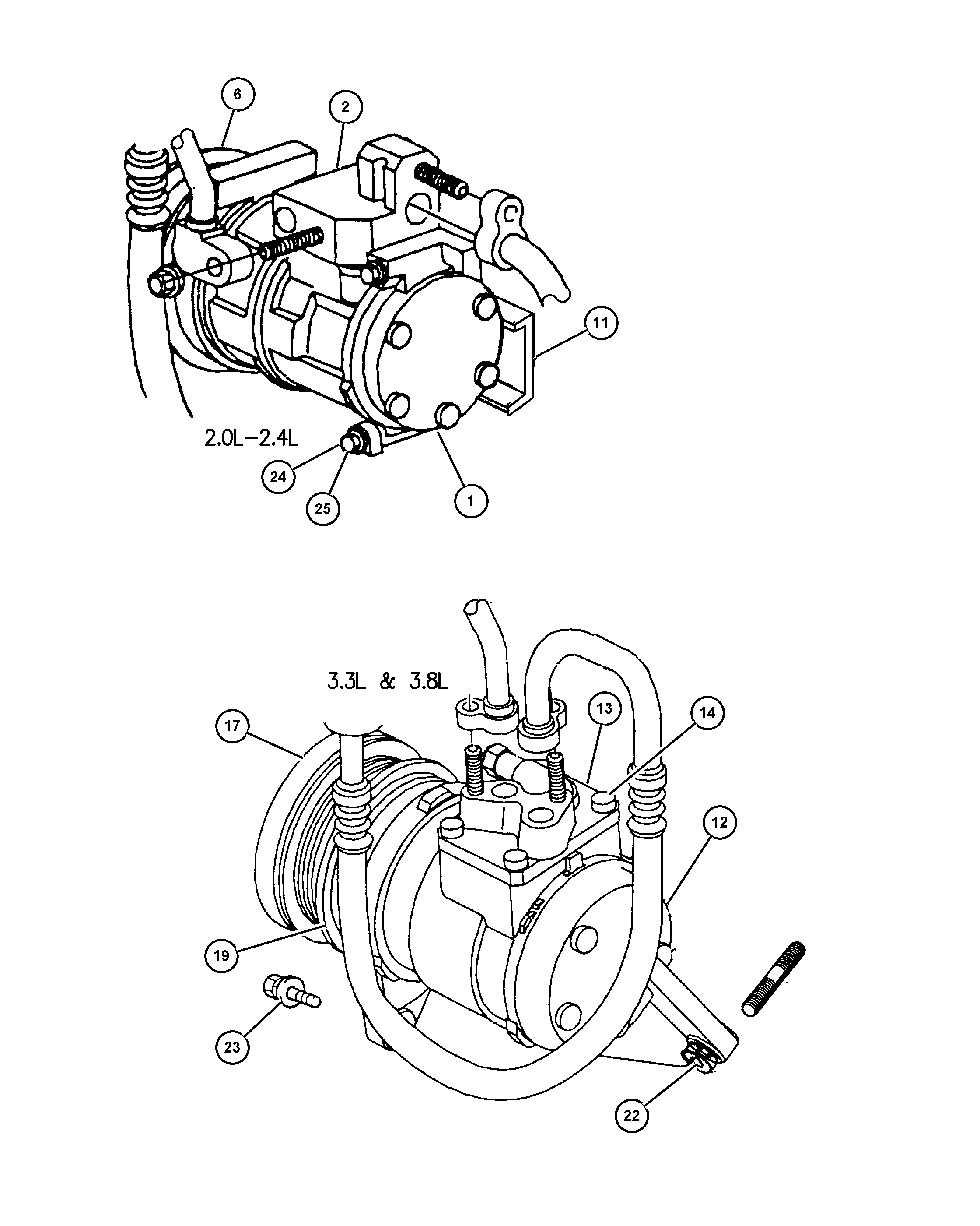 Chrysler RX677 156AB - Компресор, климатизация vvparts.bg