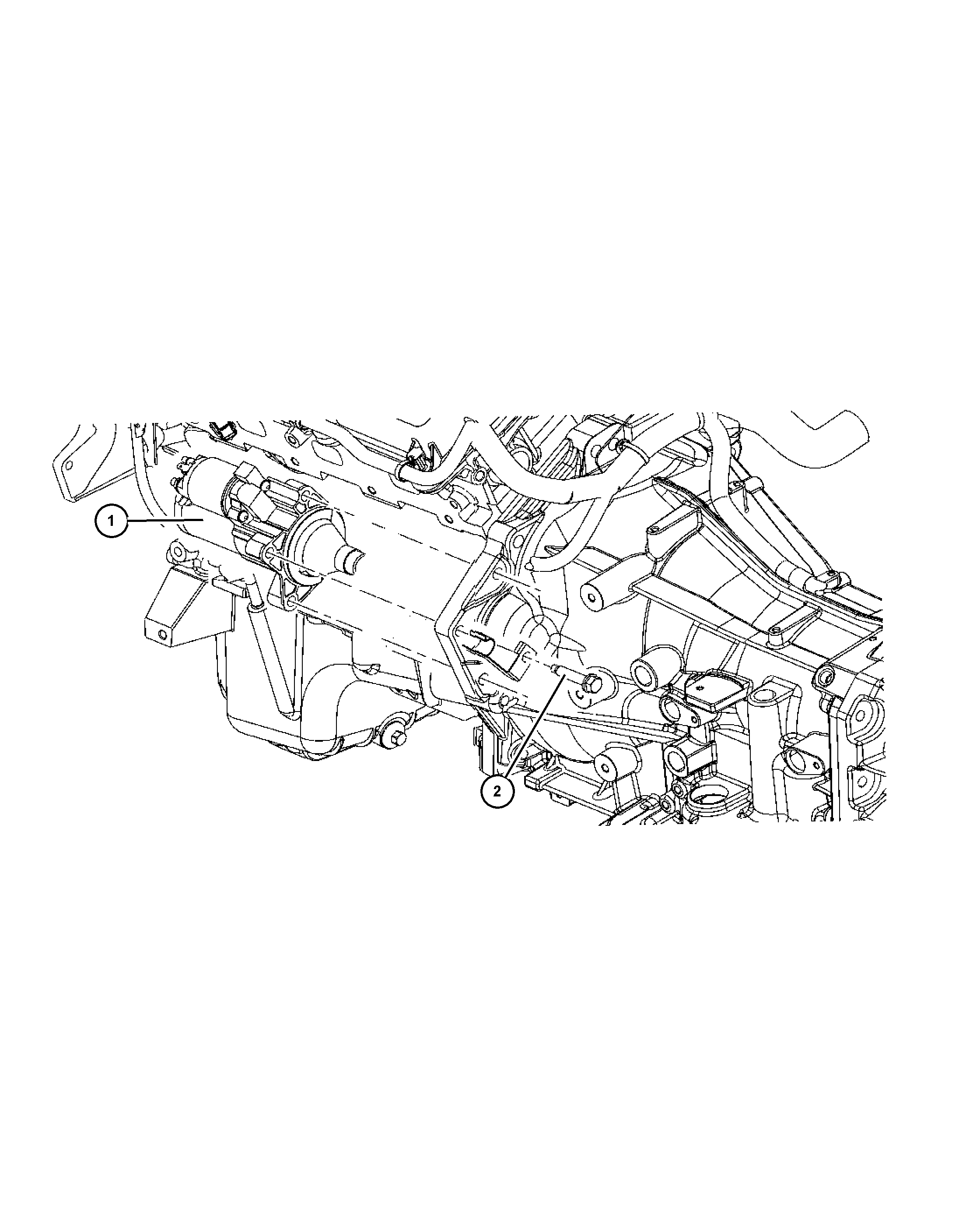 Jeep RX801 516AA - Стартер vvparts.bg