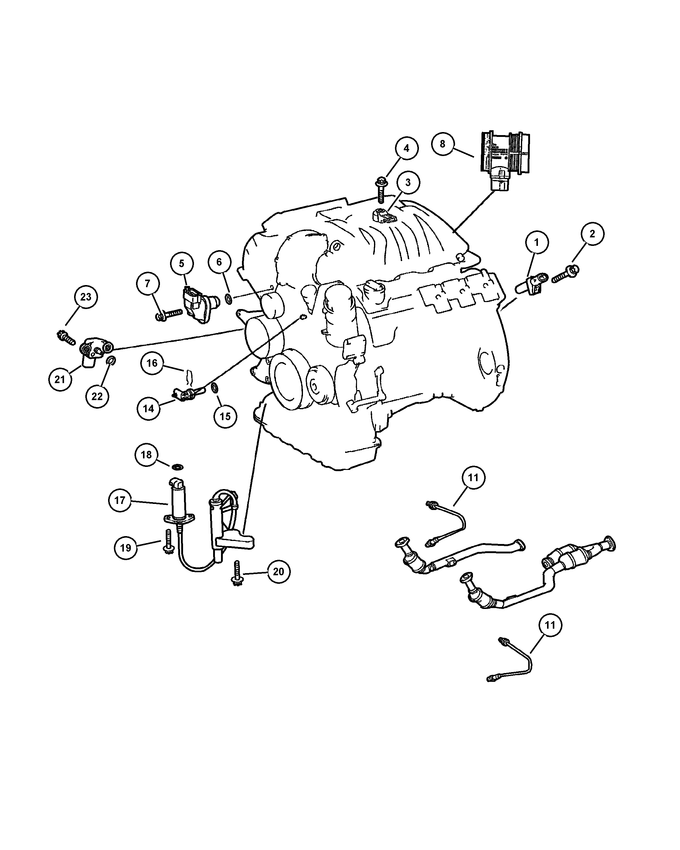 Chrysler 5099 817 AA - Ламбда-сонда vvparts.bg