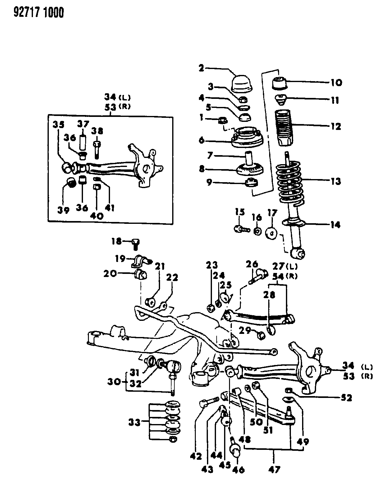 KIA MB33 8618 - Тампон на макферсън vvparts.bg