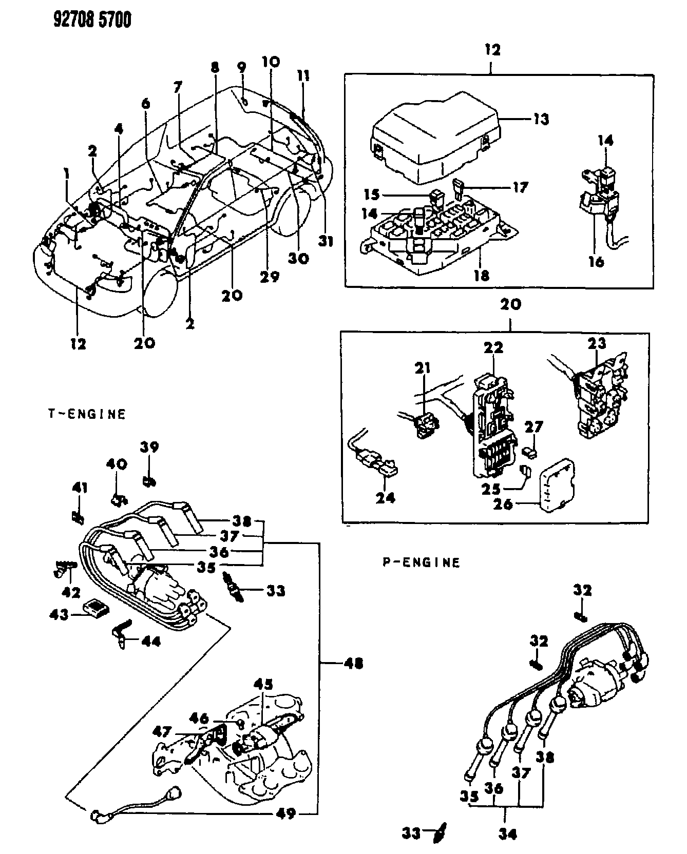 Mitsubishi MD10 4696 - Запалителна бобина vvparts.bg