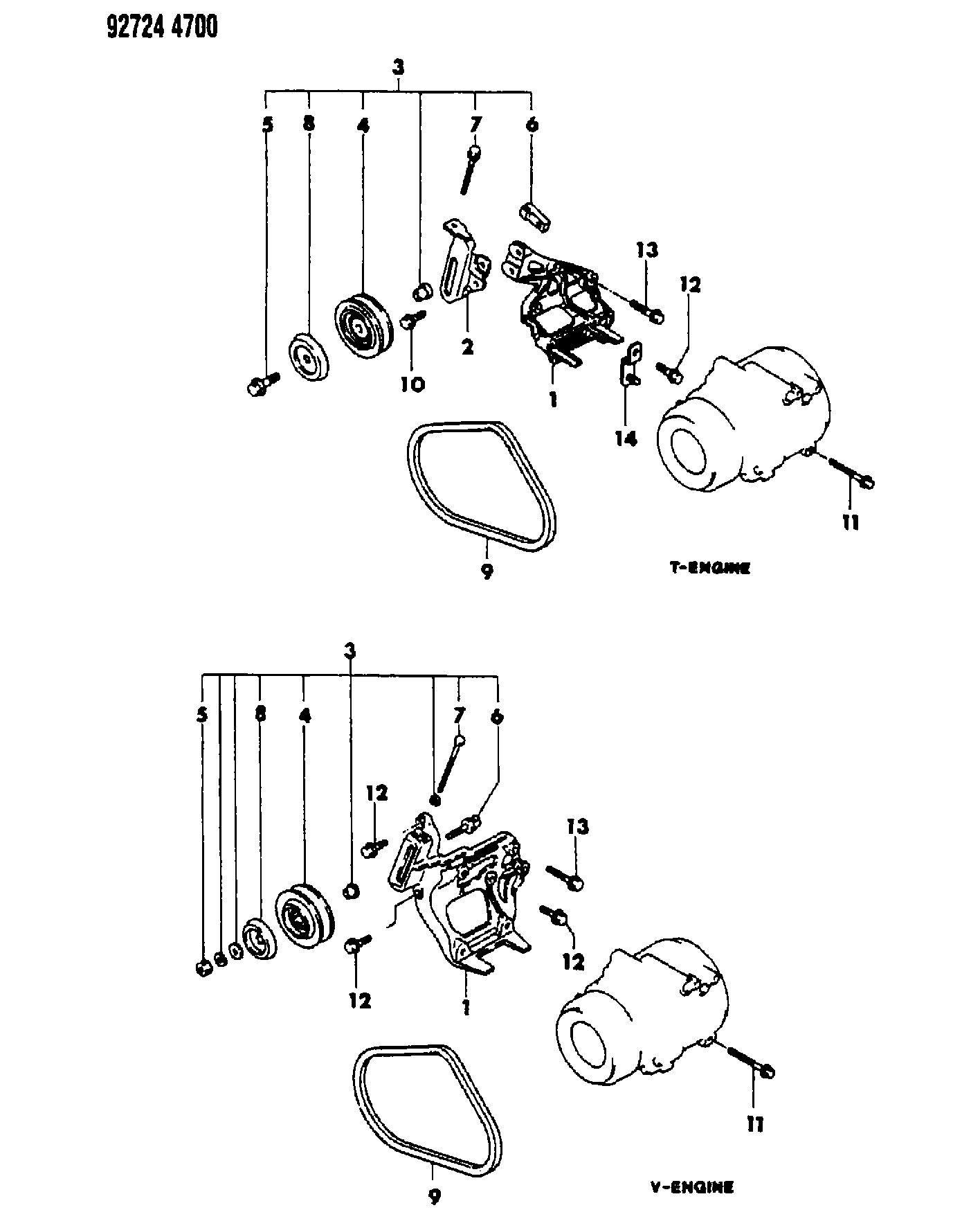 Chrysler MB16 7065 - Трапецовиден ремък vvparts.bg