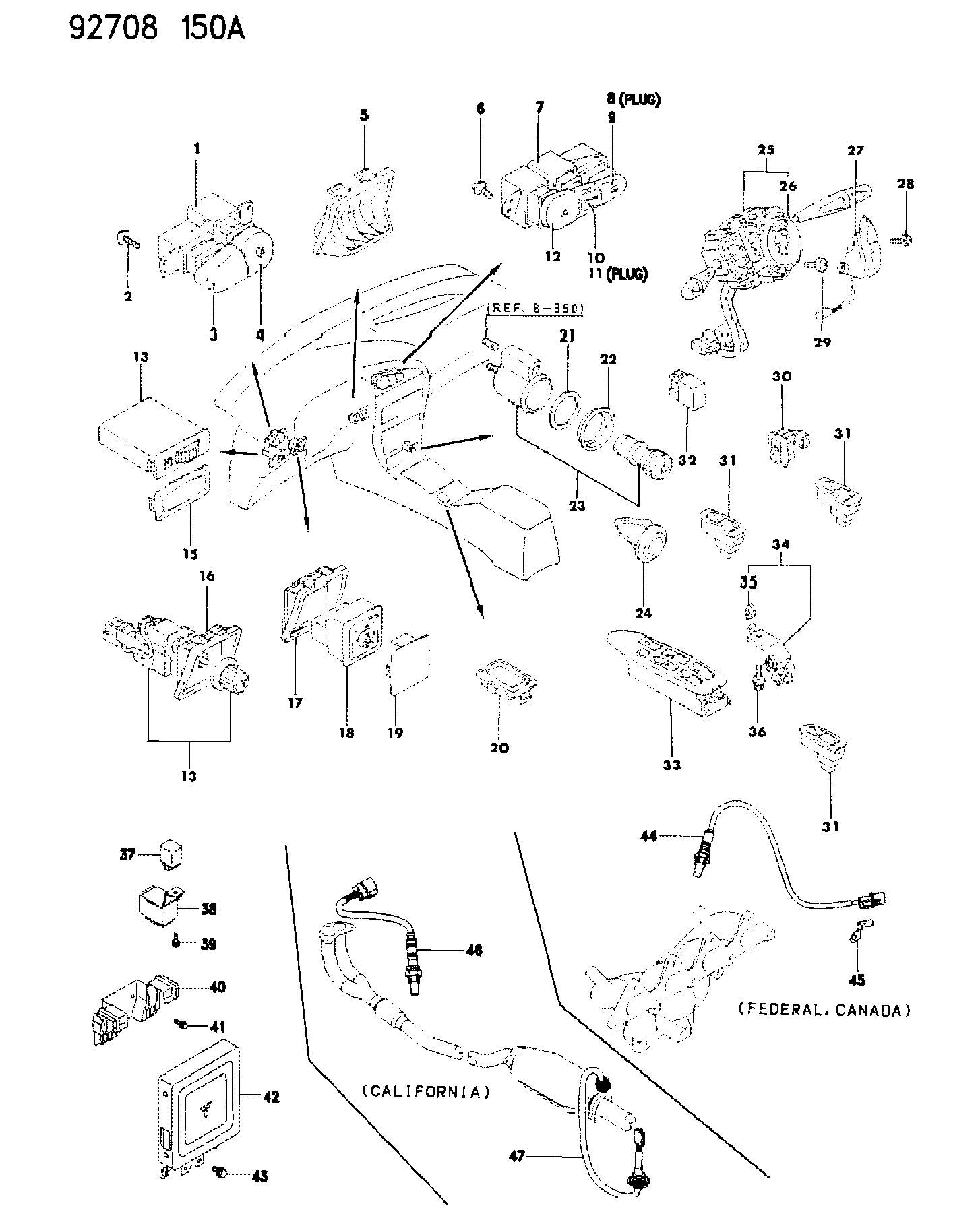 Chrysler MD182 692 - Ламбда-сонда vvparts.bg