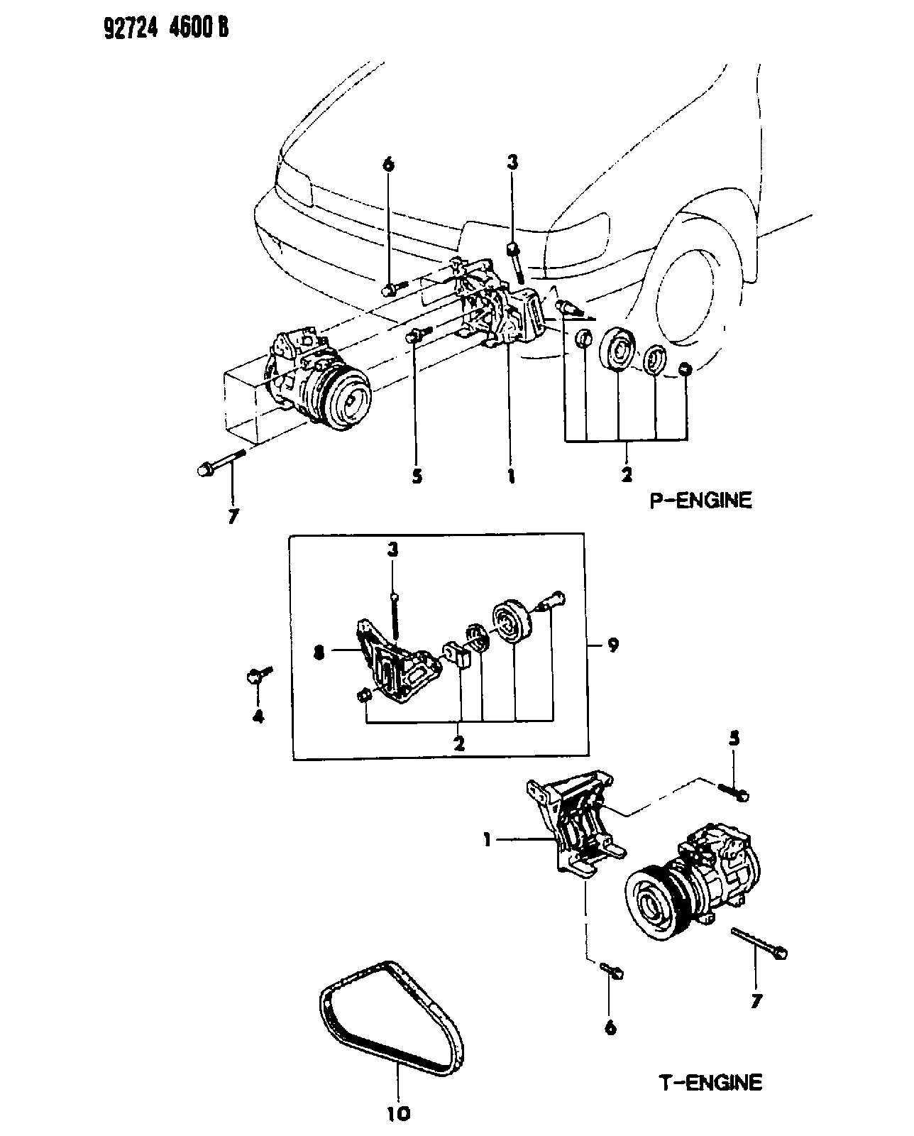 Mitsubishi MB81 3867 - Пистов ремък vvparts.bg