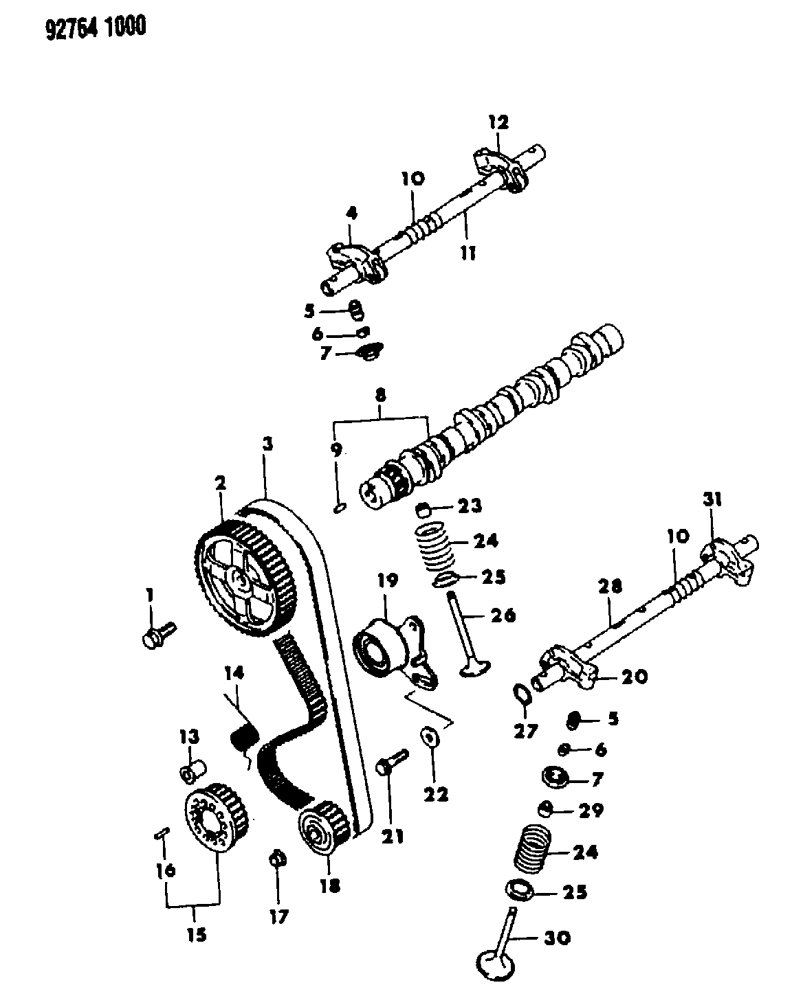 Chrysler MD12 9033 - Паразитна / водеща ролка, пистов ремък vvparts.bg