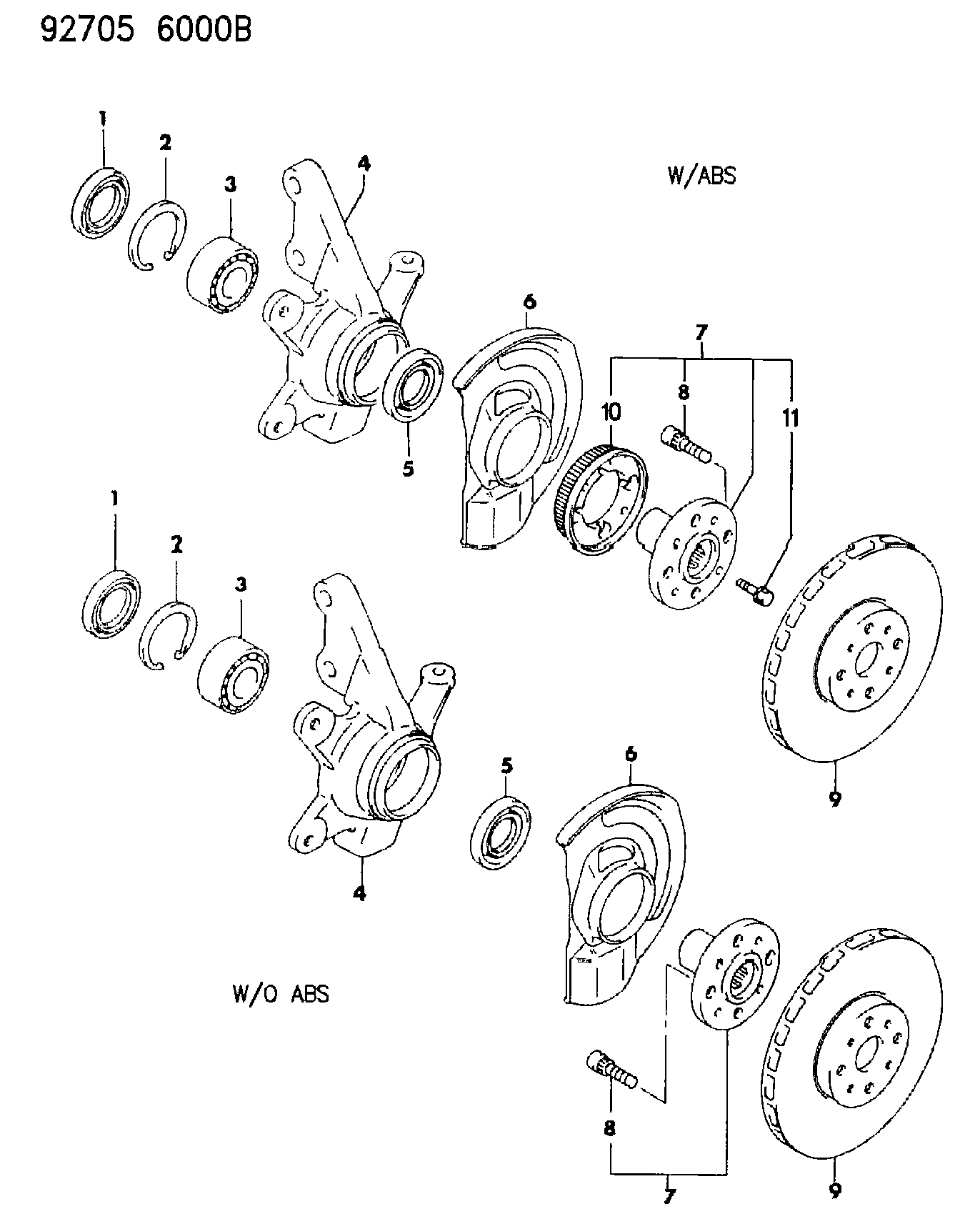 Mitsubishi MB40 7639 - Спирачен диск vvparts.bg