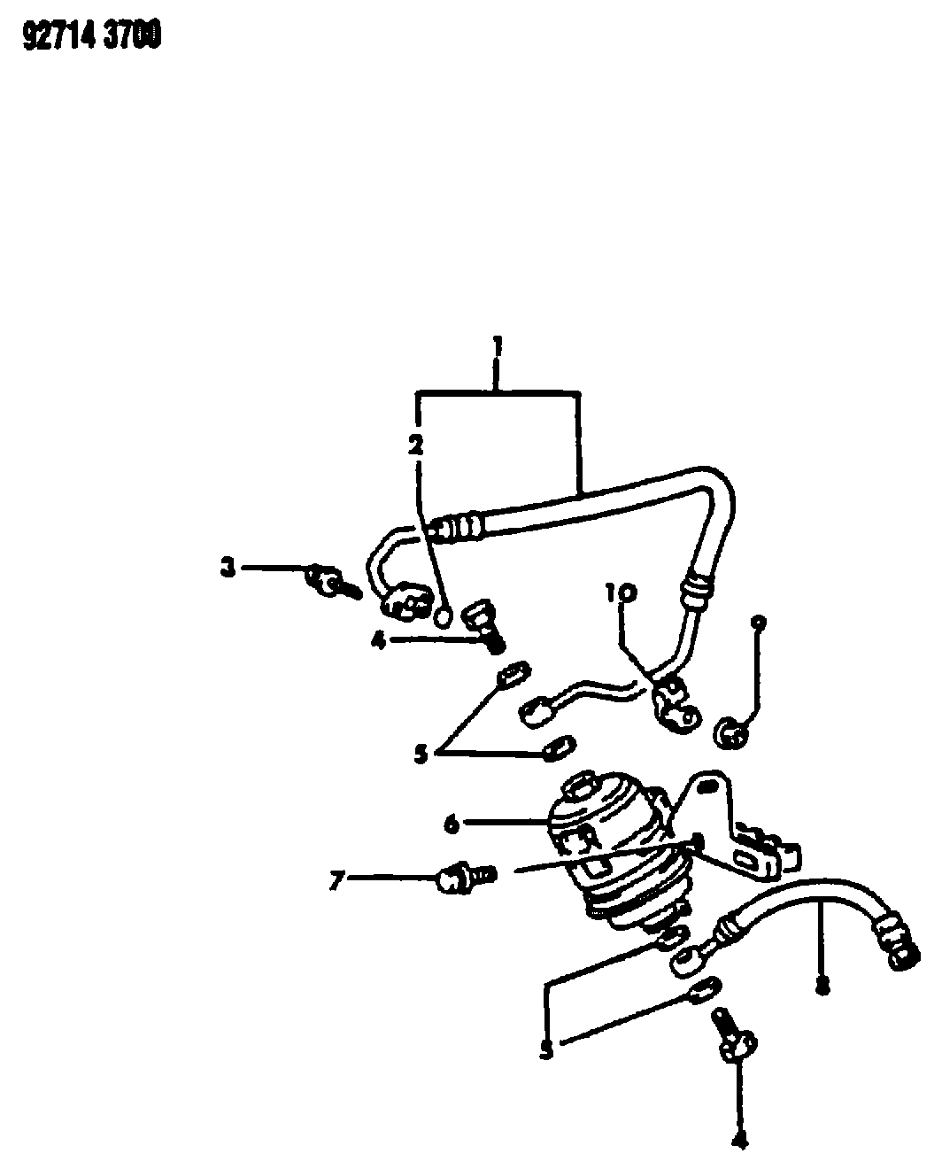 Mitsubishi MB50 4860 - Горивен филтър vvparts.bg